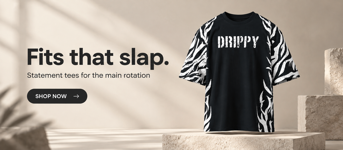 Young Drip collection banner
