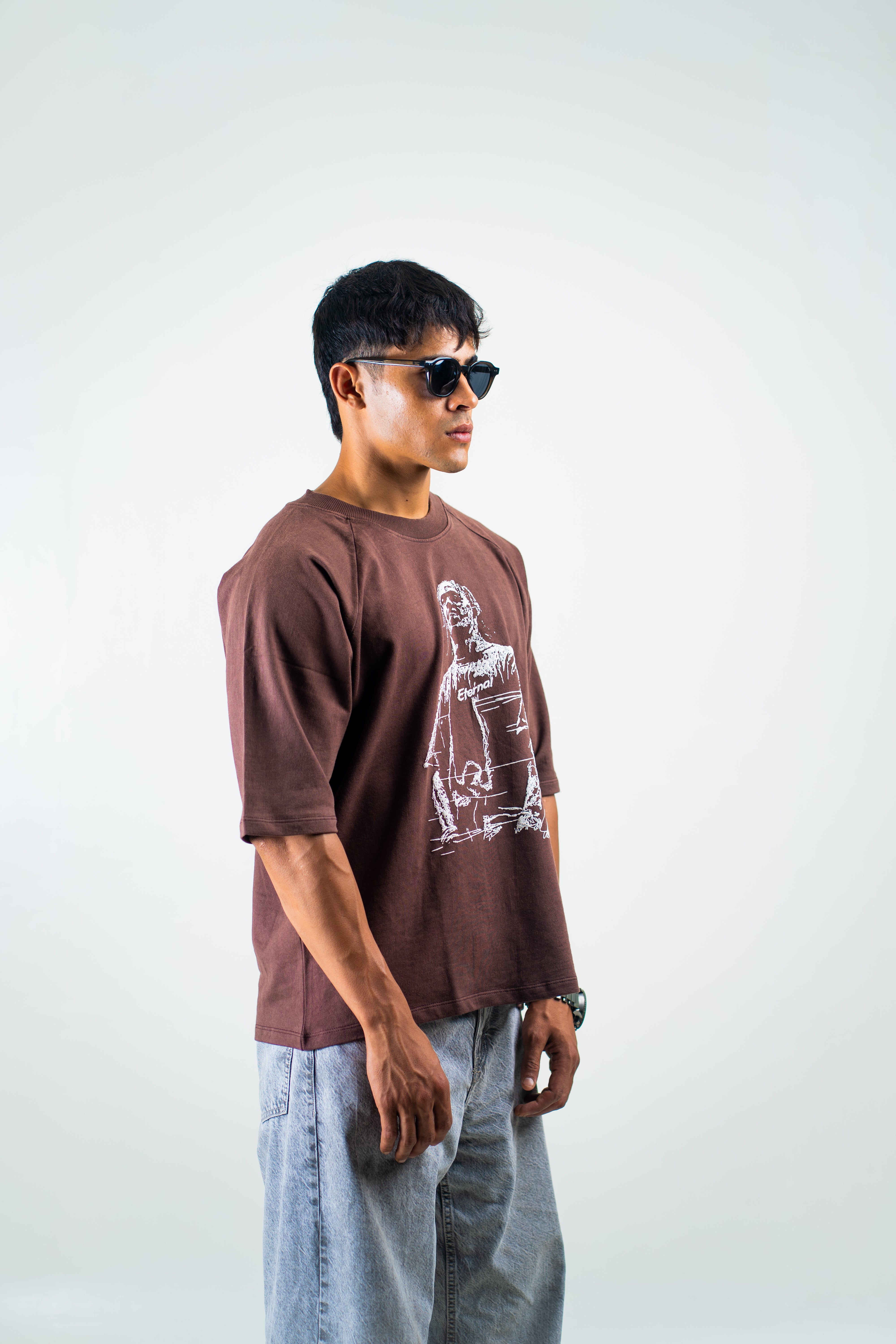 Eternal Mocha Oversized Tee