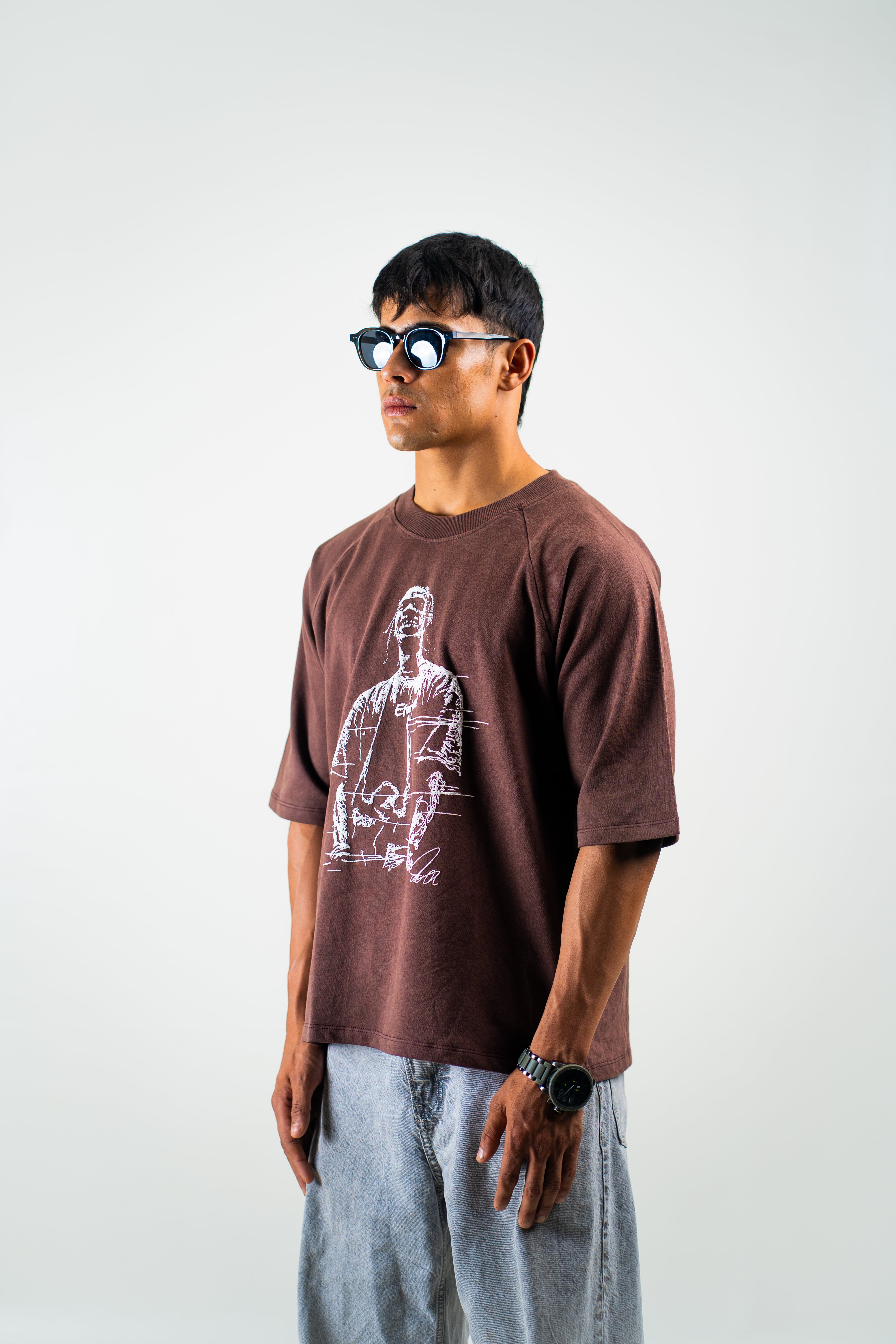 Eternal Mocha Oversized Tee