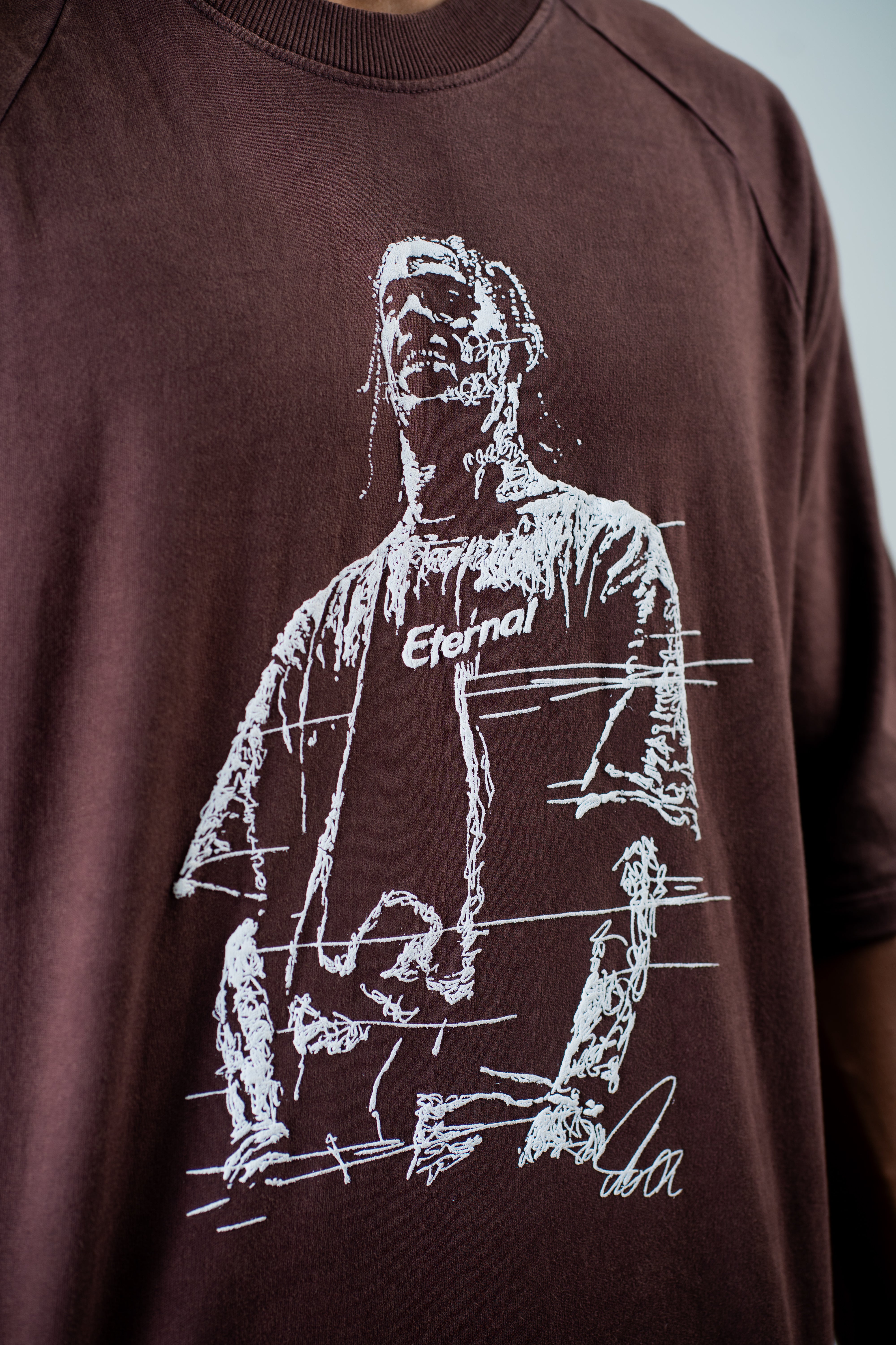 Eternal Mocha Oversized Tee