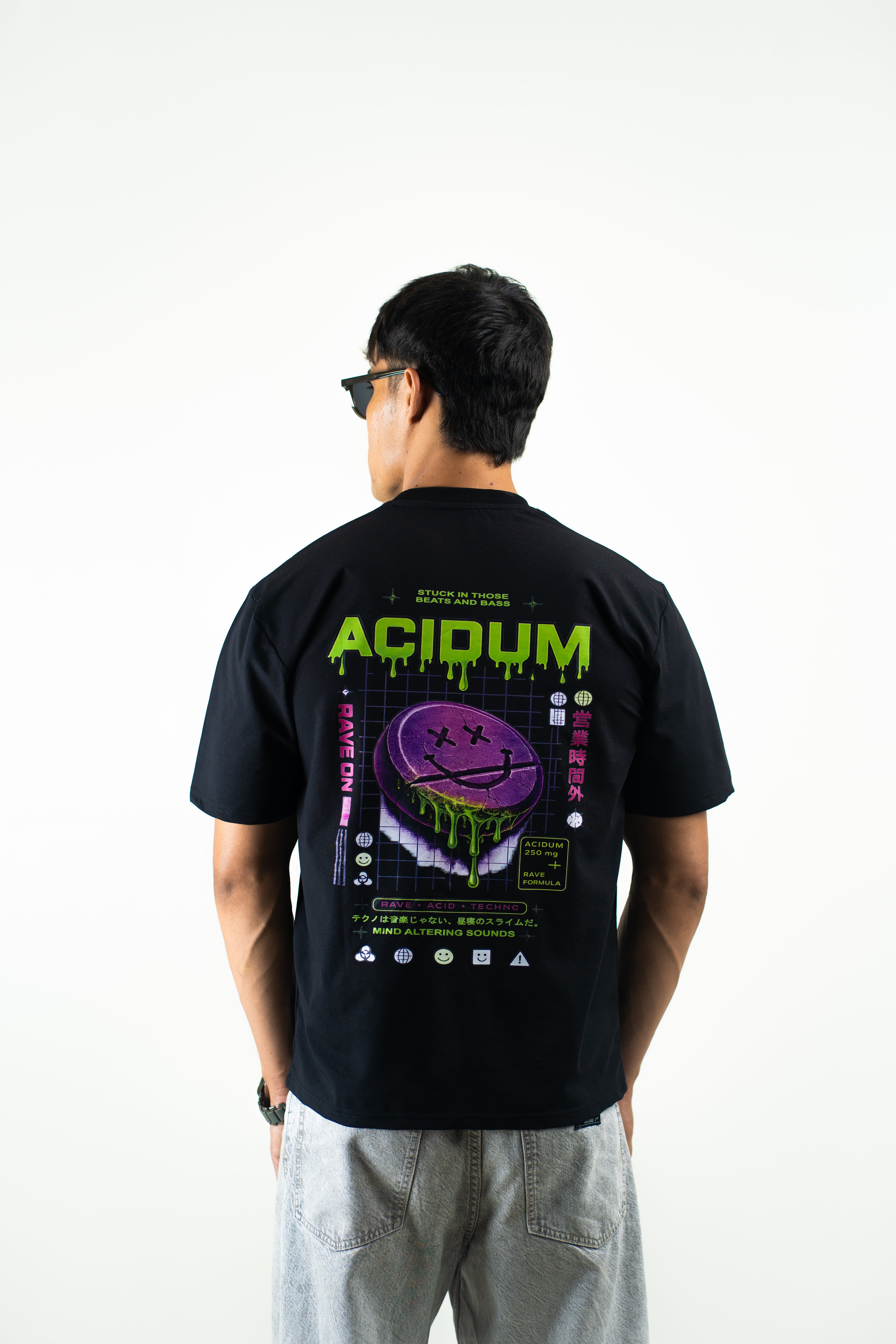 Acidum Rave Oversized Tee