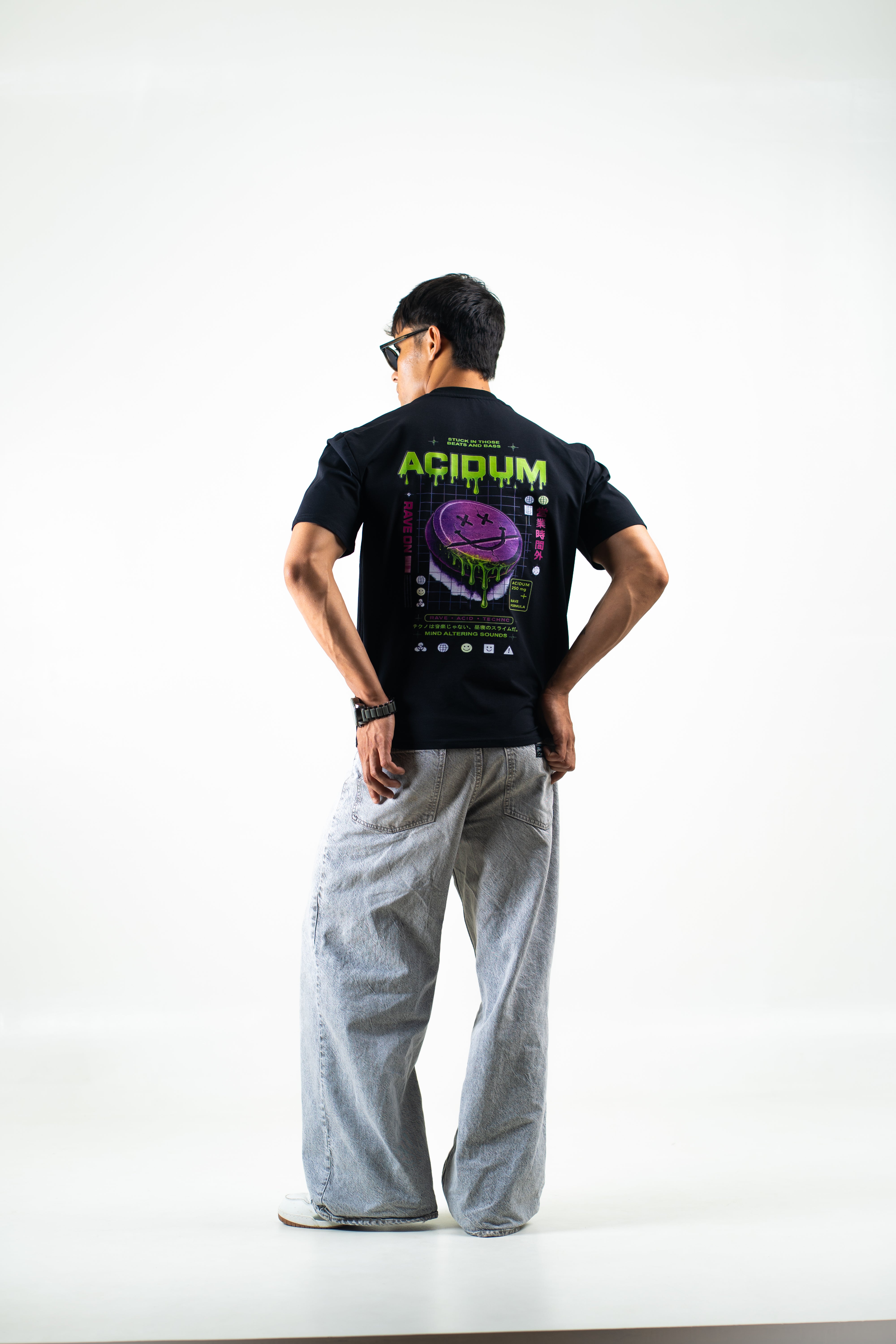 Acidum Rave Oversized Tee