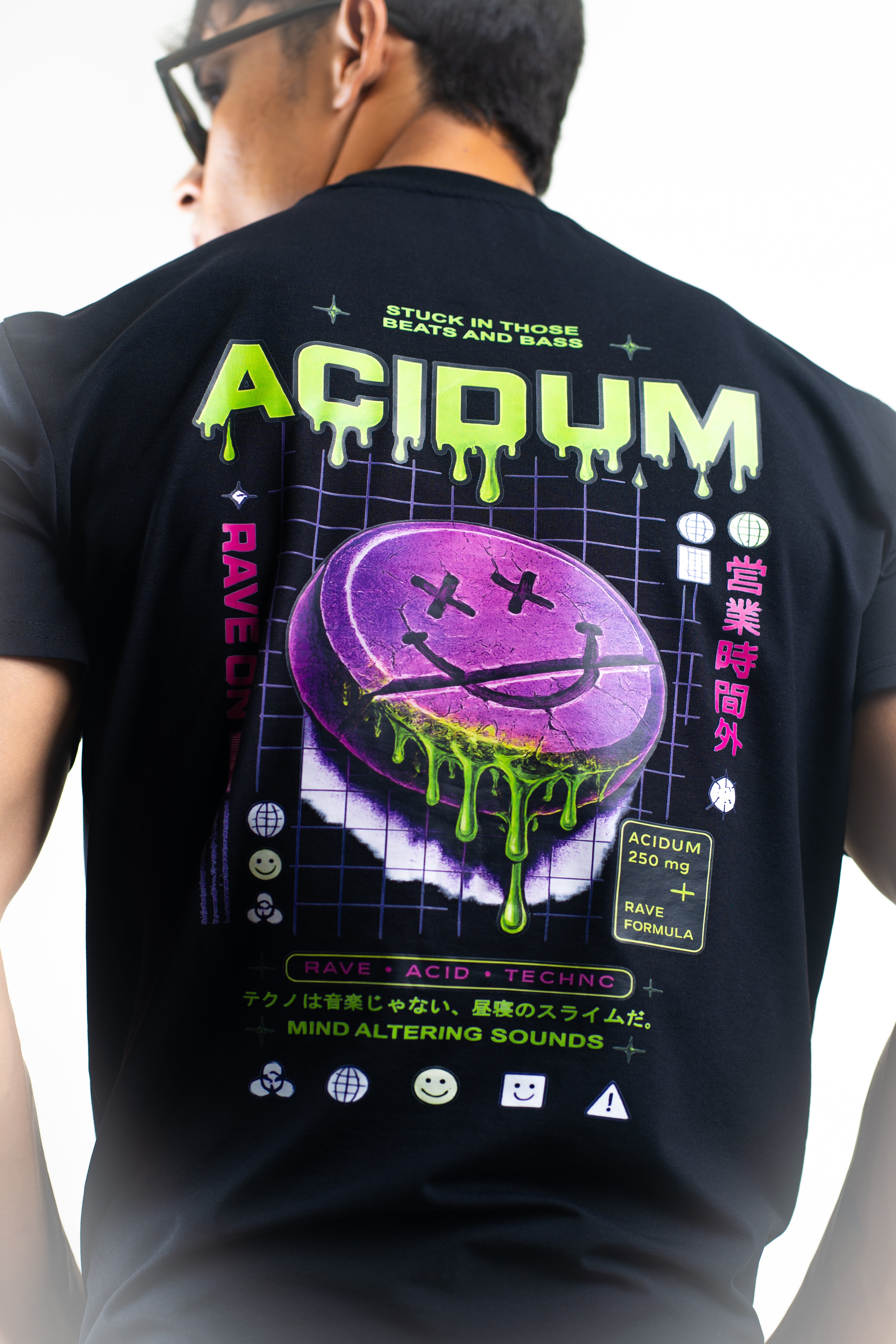 Acidum Rave Oversized Tee