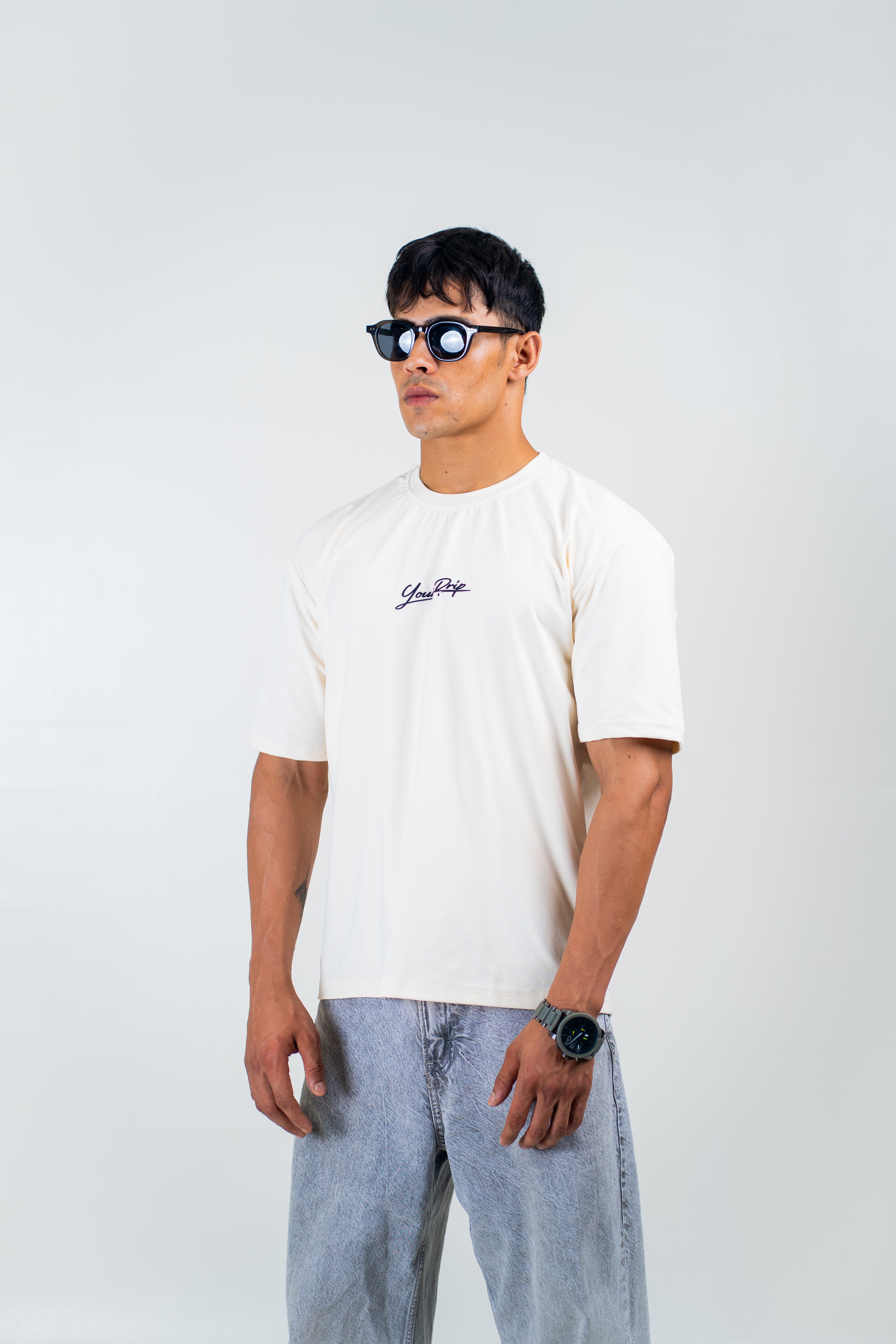 Immortal Off-White Oversized Tee