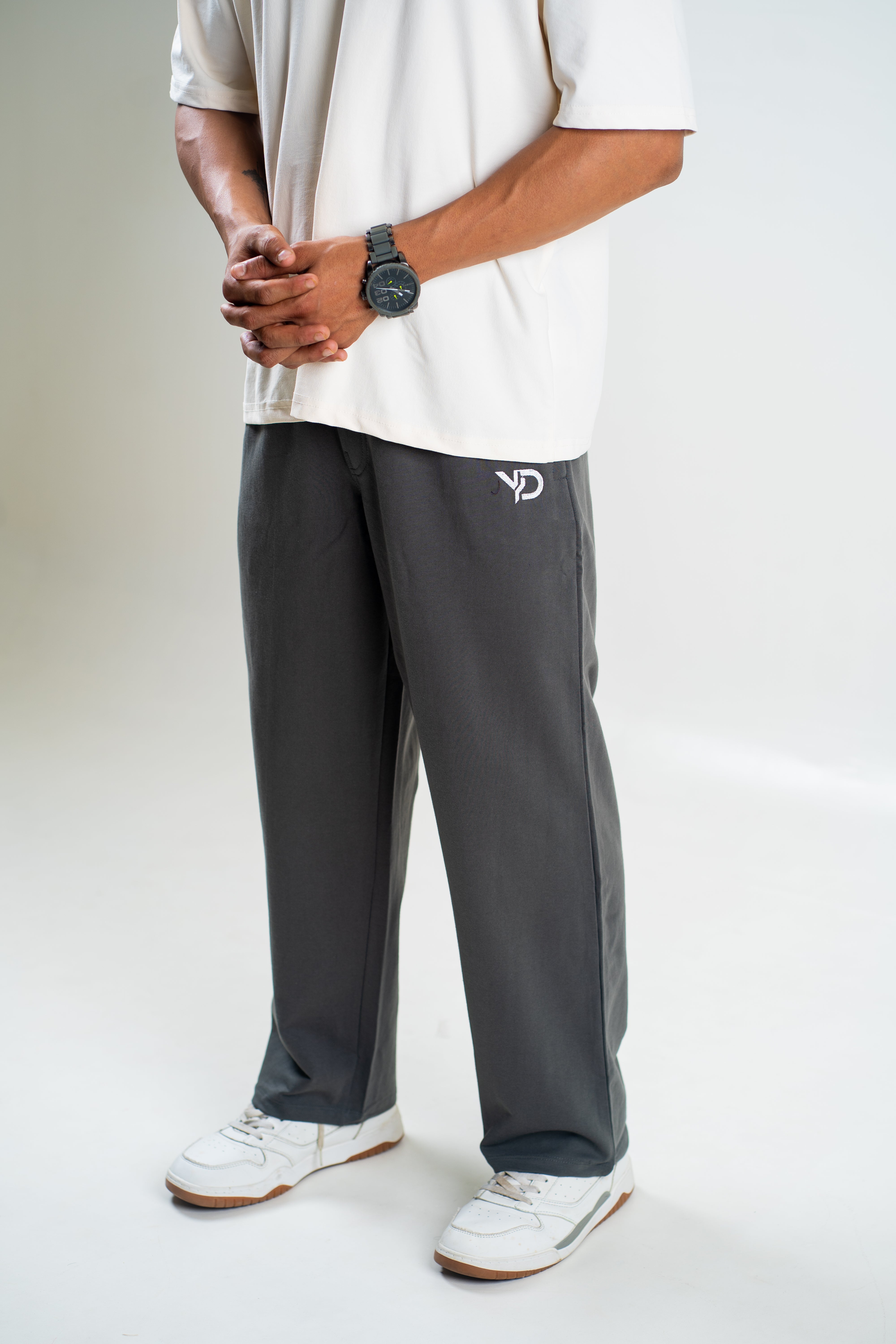 Stealth Charcoal French Terry Joggers