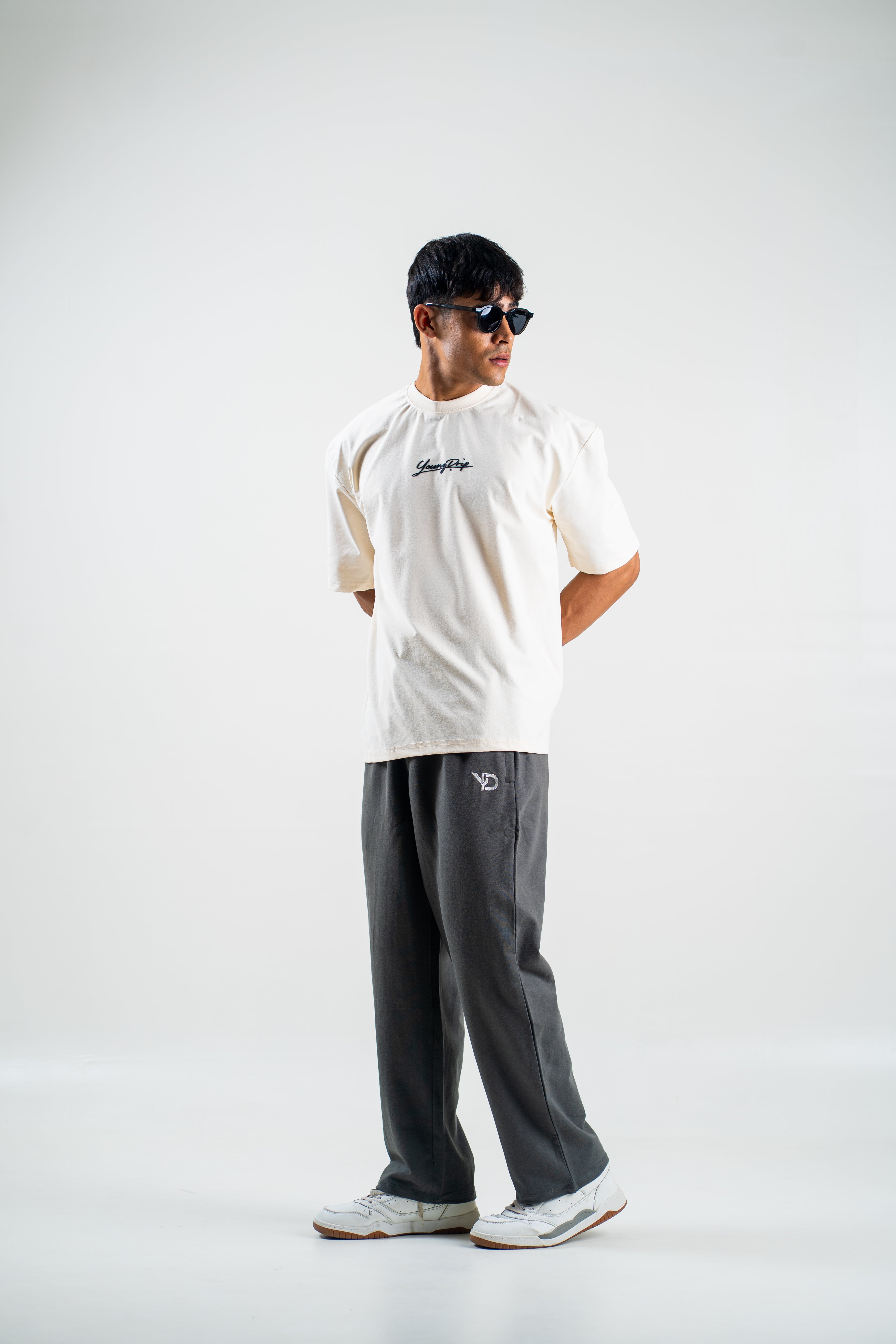 Stealth Charcoal French Terry Joggers