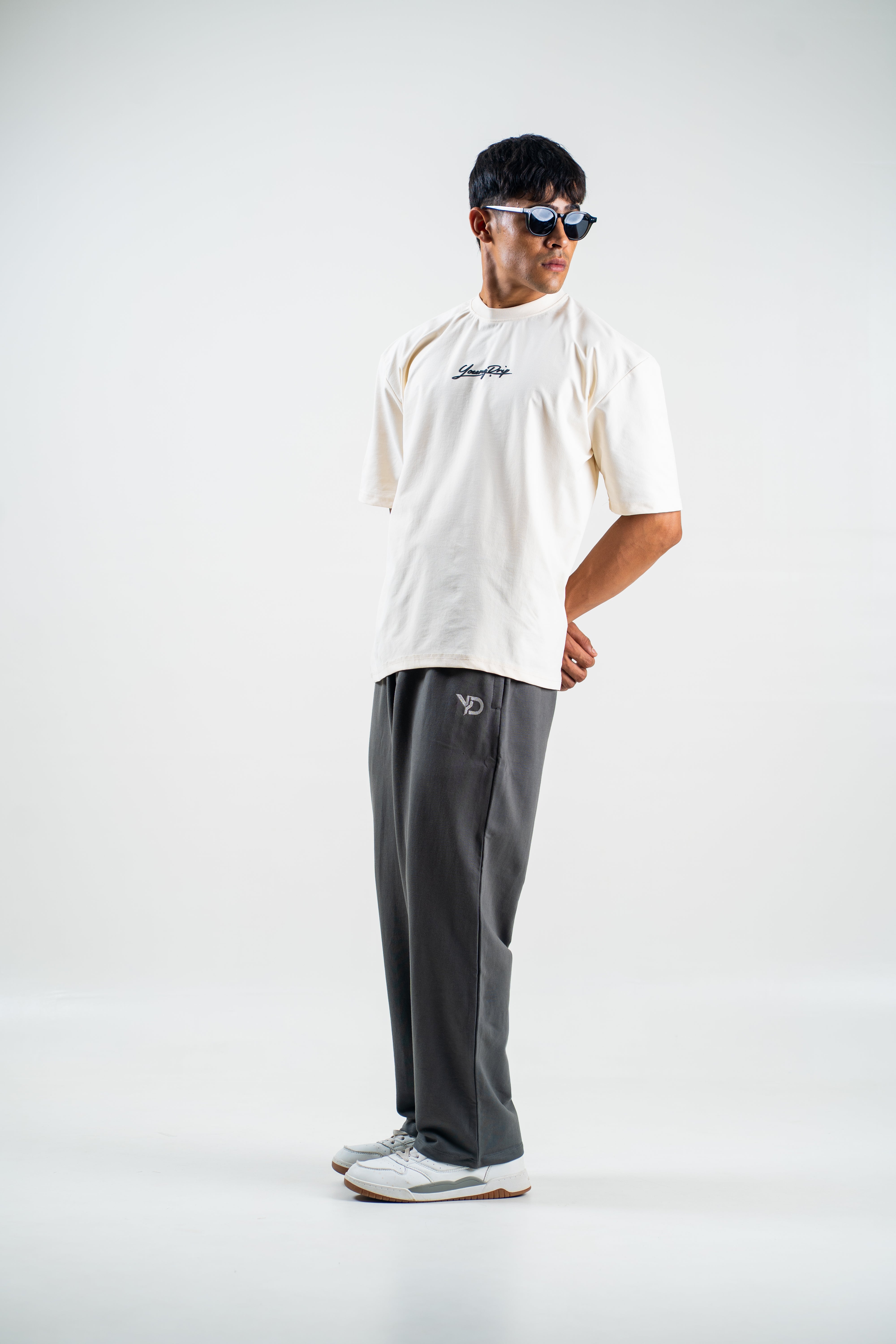 Stealth Charcoal French Terry Joggers