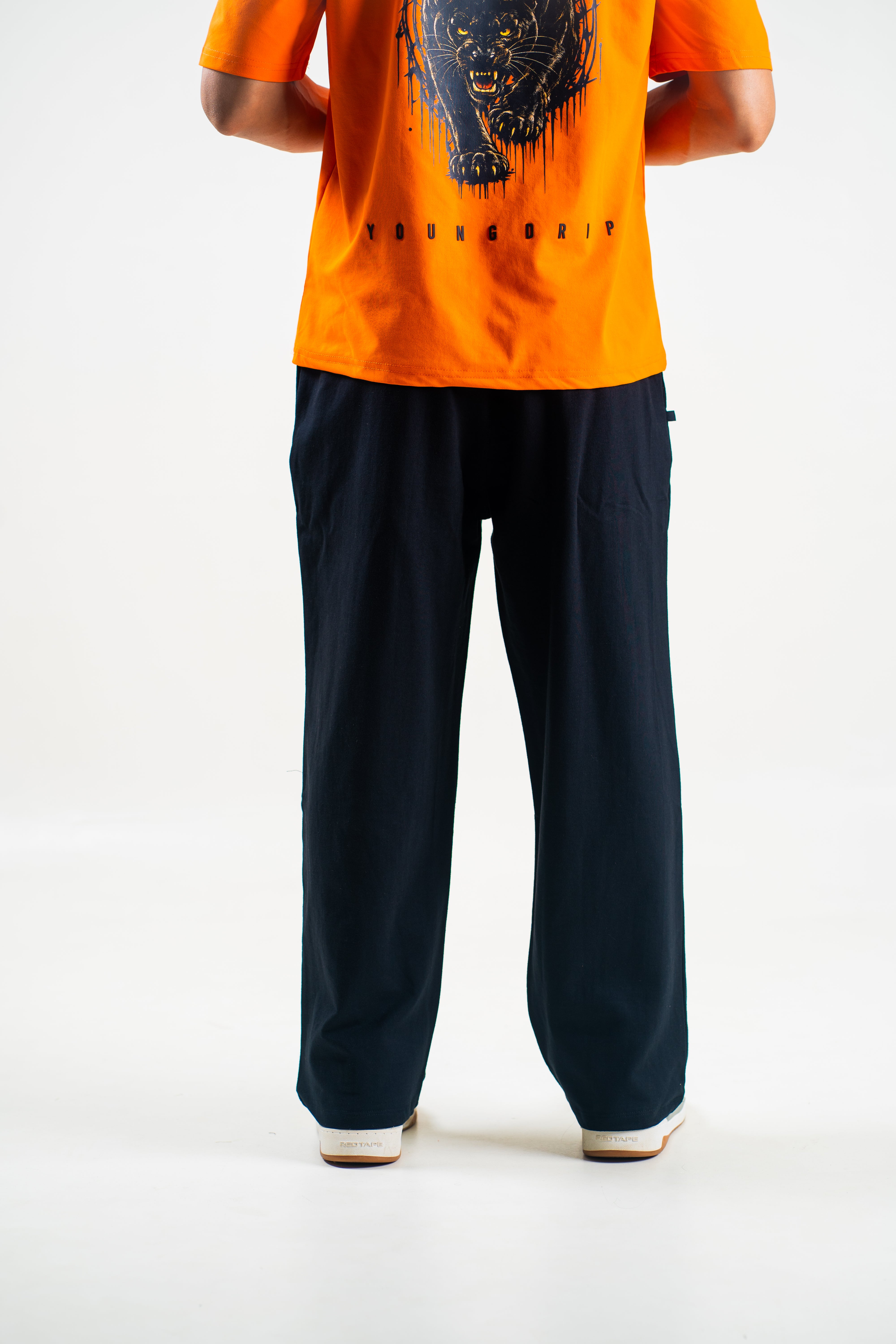 Onyx Black French Terry Joggers