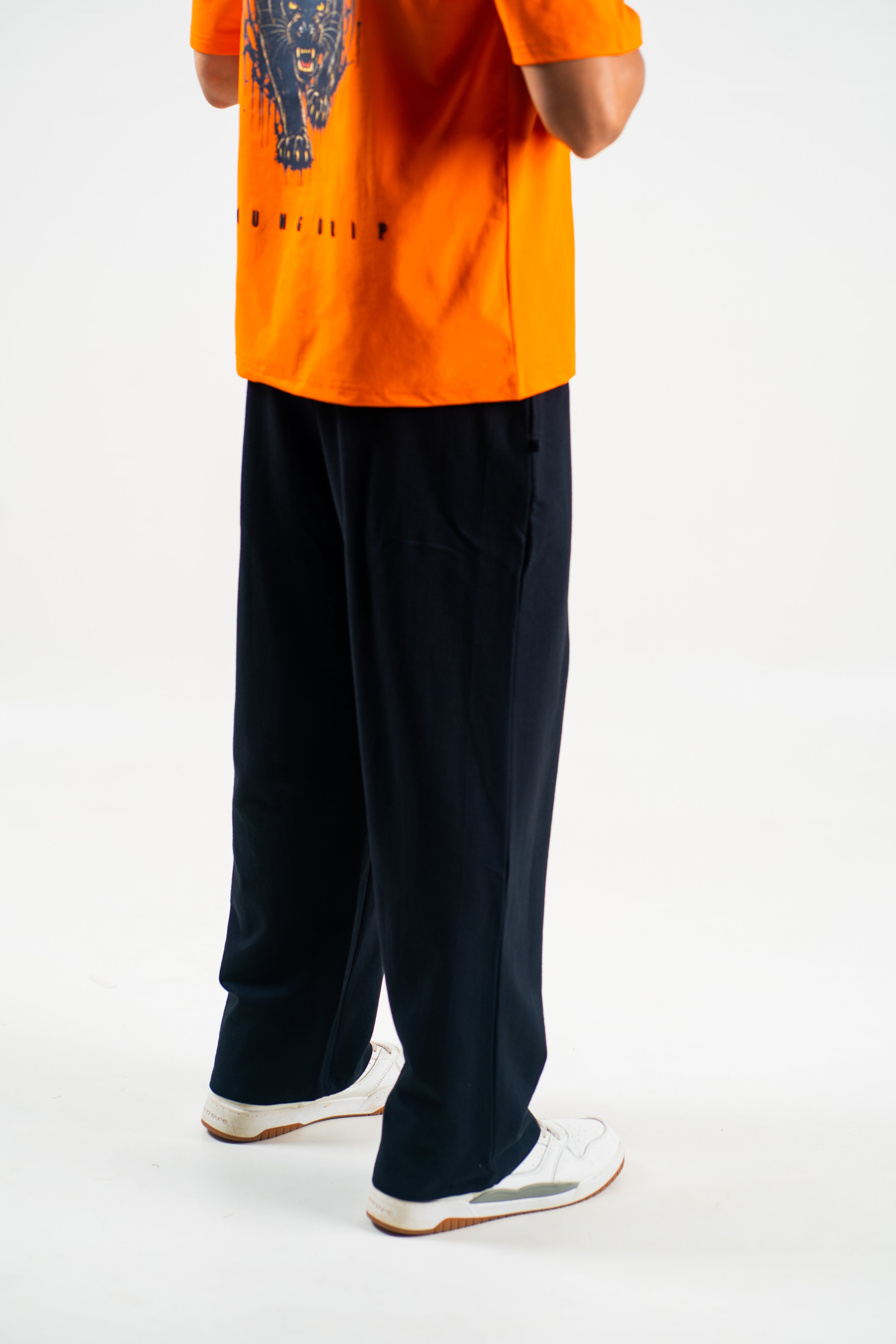Onyx Black French Terry Joggers